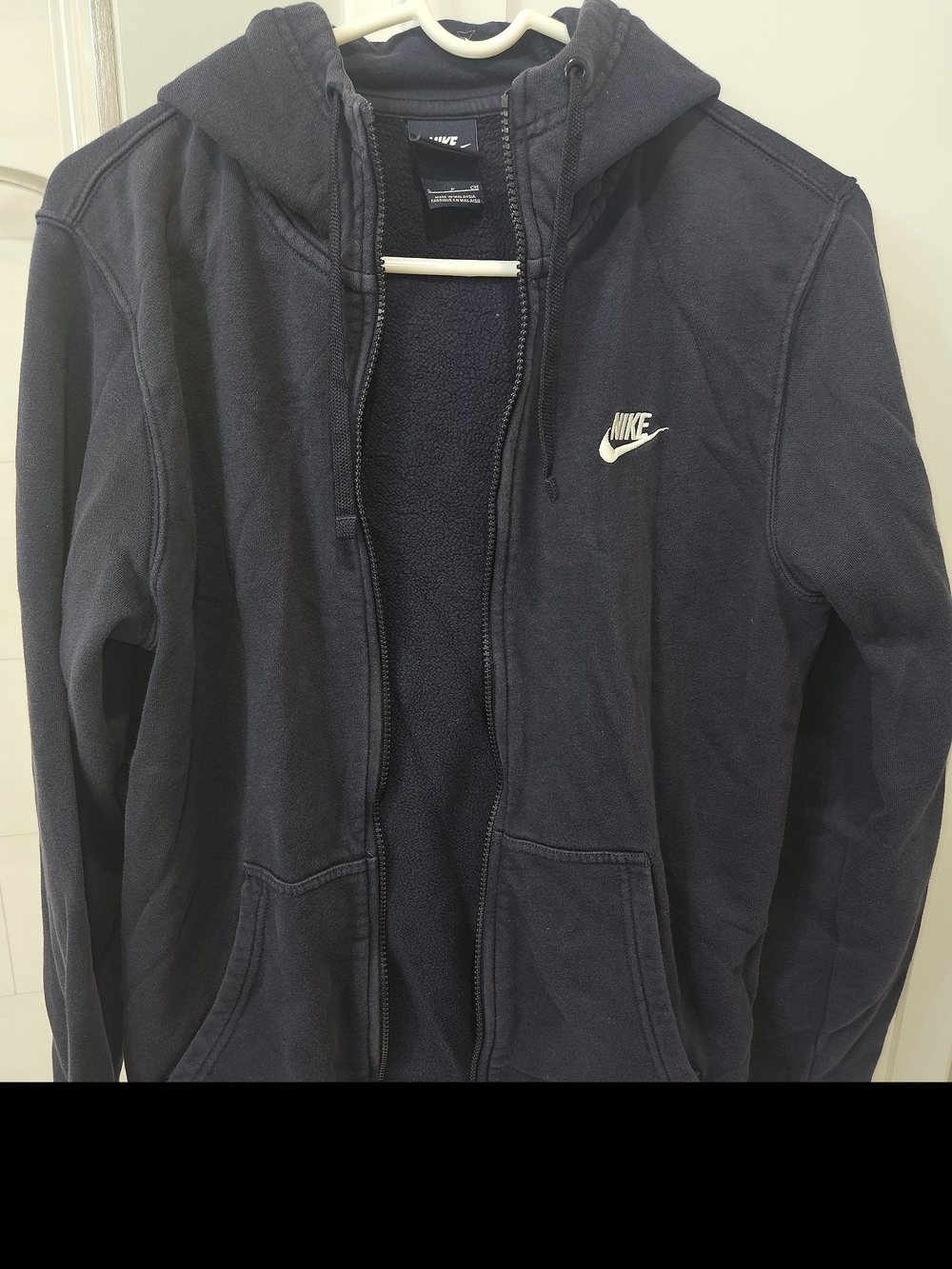 Men's NIKW Zip-Up Hoodie, Size Small